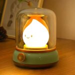 Lampe de chevet, veilleuse enfant pour chambre salon, led lampe de chevet dimmable avec mode chaud et ...