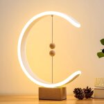 Lampe de chevet veilleuse led avec rvb 16 couleurs personnalis�es - 5 niveaux de luminosit� - dimmable ...