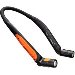 Lampe collier rechargeable par usb - noir / orange portwest