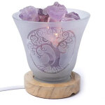 Lampe daméthyste 12 cm - arbre de vie Lampe daméthyste 12 cm - arbre de vie