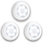 Lampes � d�tecteur de mouvement, lot de 3 veilleuses � led, �clairage � d�tecteur de mouvement �clairage ...