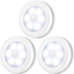 Lampe d�tecteur de mouvement, led detecteur mouvement, lampe de placard, aliment� par batterie (non inclus), ...