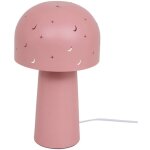 Lampe � poser enfant champignon  starry  27cm rose