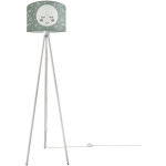 Paco home - lampe pour enfants lampadaire chambre d'enfant lampe avec motif lune e27 trois pieds blanc, ...