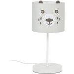 Lampe de chevet enfant  ours  36cm gris