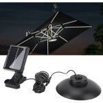 Lampe esol ai heat pour pa ra plu ie led 1, 2 w cpon �clairage blanc affichage de puissance de charge ...