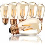 Lampes d'ext�rieur, ampoule led � vis e27 edison, 1w ampoule de rechange � filament led pour s14 st45 ...