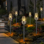 Lampe d'extérieur, lampe solaire enfichable, torche de jardin avec effet de feu, lampe de terrasse, batterie, ... Lampe d'extérieur, lampe solaire enfichable, torche de jardin avec effet de feu, lampe de terrasse, batterie, ...