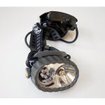 Lampe frontale antidflagrante double foyer led 5 + 1w avec batterie rechargeable 2700mah petzl duo atex ...