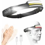 Lampe frontale course,  pieds 2 pcs lampe frontale rechargeable led ultra puissante lampes frontales ...