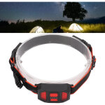 Lampe frontale � led, projecteur � surbrillance, lampe frontale rechargeable, feu arri�re rouge pour ...