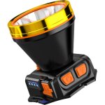 Lampe frontale led rechargeable usb - capteur super lumineux - pour ext�rieur, camping, p�che, chasse ...