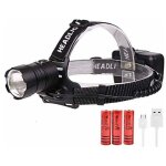 Lampe frontale puissante, lampe torche frontales rechargeable usb, xhp70 led ultra puissante 3 modes ... Lampe frontale puissante, lampe torche frontales rechargeable usb, xhp70 led ultra puissante 3 modes ...