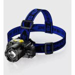 Lampe frontale avec zoom, lampe frontale led rechargeable, lampe frontale puissante, lampe frontale haute ...