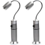 Lampe de gril � base magn�tique avec camping en plein air r�sistant � la chaleur �tanche ip44 flexible ...