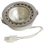 Lampe halog�ne compl�te pour hotte ? largeur 6, 6 cm ? �clairage optimal pour cuisine ? compatible avec ...