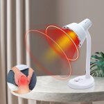 Lampe infrarouge, 275 w, lampe de table, lampe infrarouge, temp�rature r�glable, 0 - 115 �c, pour les ...