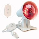 [jamais utilis�] lampe infrarouge, lampe � lumi�re rouge, lampe chauffante, 150 watts avec minuterie ...