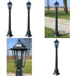 Lampes de jardin 2 pcs 105 cm - lampe de jardin - clairage extrieur - lampadaire - luminaire extrieur ...