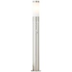 Lampe, lampadaire d'extérieur leigh 80cm détecteur de mouvement en acier inoxydable, 1x a60, e27, 11w, ... Lampe, lampadaire d'extérieur leigh 80cm détecteur de mouvement en acier inoxydable, 1x a60, e27, 11w, ...