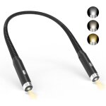 Lampe de lecture de cou, lampe lecture rechargeable au lit, 3 couleurs et 3 niveaux de luminosit� r�glables, ...