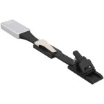 Lampe de lecture led rechargeable � pince avec marque - page flexible et double pince, respectueuse des ...