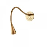 Lampe de lecture murale led, applique murale flexible � col de cygne, avec interrupteur � bouton - poussoir, ...