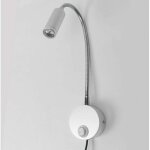 Lampe de lecture murales tactile dimmable applique liseuse led tete de lit avec port usb et interrupteur, ...