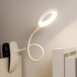 Lampe de lecture � pince � led pince avec capteur tactile lampe de bureau pour lit enfants lampe � pince ...