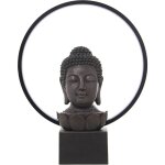 Lampe led bouddha r�sine 30x12x38 cm, c�ble : 160 cm