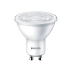 Lampe led corepro ledspot gu10 4, 7w 3000k - lot de 6 - philips