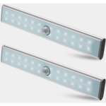 Lampe led detecteur de mouvement rechargeable, lumire sans fil de placard, baladeuse de secours, veilleuse ...