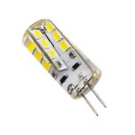 Lampe led g4 silicone 2w2 12vdc blanc chaud diam�tre 12 mm