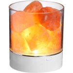 Lampe led en pierre de sel de l'himalaya, 7 couleurs, lampe en cristal de roche, portable, usb, lampe ...