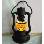 Lampe led portable � kerosene pour festival fant�me, 7 couleurs, accessoires de d�coration, petite lanterne ...