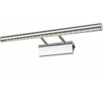 Lampe led pour salle de bain avec miroir - 5w, Étanche ip44, réglable à 180°, interrupteur en acier inoxydable ... Lampe led pour salle de bain avec miroir - 5w, Étanche ip44, réglable à 180°, interrupteur en acier inoxydable ...