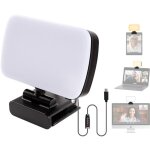 Lampe led streaming usb - lumire de bureau rglable 3 couleurs - 120 leds avec clip pour pc, visioconfrence, ...