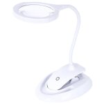 Lampe loupe , grossissement 10x loupe de table daylight flexible loupe de bureau pour travaux - ahlsen ...