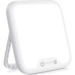 Lampe de luminoth�rapie � lumi�re du jour, 10 000 lux, led avec fonction m�moire, 4 r�glages de minuterie, ...