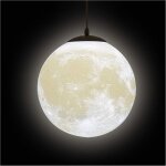 Lampe lune plafond, lune chambre enfant, suspension luminaire lune, plafonnier boule, suspension planet, ...