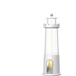 Lampe de maison lumineuse, lampe de camping avec base magntique, statue de tour  luminosit rglable, ...