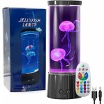 Lampe m�duse m�duse, 16 couleurs lampe � lave aquarium veilleuse m�duse lampe � lave led avec t�l�commande ...