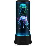 Lampe m�duse lumineuse aquarium, changement automatique de 7 couleurs, silencieuse & alimentation stabilis�e ...