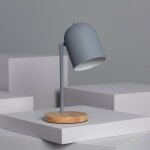 Lampe  poser mtal kidonge gris