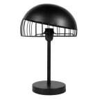 Lampe à poser en métal noir colisée ostaria Lampe à poser en métal noir colisée ostaria
