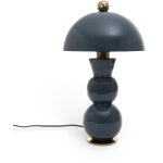 Efectoled - lampe à poser métal onkar bleu Efectoled - lampe à poser métal onkar bleu
