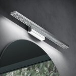 Doporro - lampe pour miroir 14w led salle de bain 1000 lumen 60cm applique muaral chrome lumi�re miroir ...