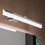 Doporro - lampe pour miroir 9w led salle de bain 180 rotatif 810 lumen 40cm applique muaral chrome lumire ...