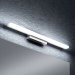 Doporro - lampe pour miroir 9w led salle de bain 890 lumen 40cm applique muaral chrome lumire miroir ...