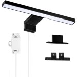 Lampe miroir salle de bain 8w 60cm 680lm 230v 3000k, ip44 imperm�able classe ii en 3 en 1 miroir lumineux ...